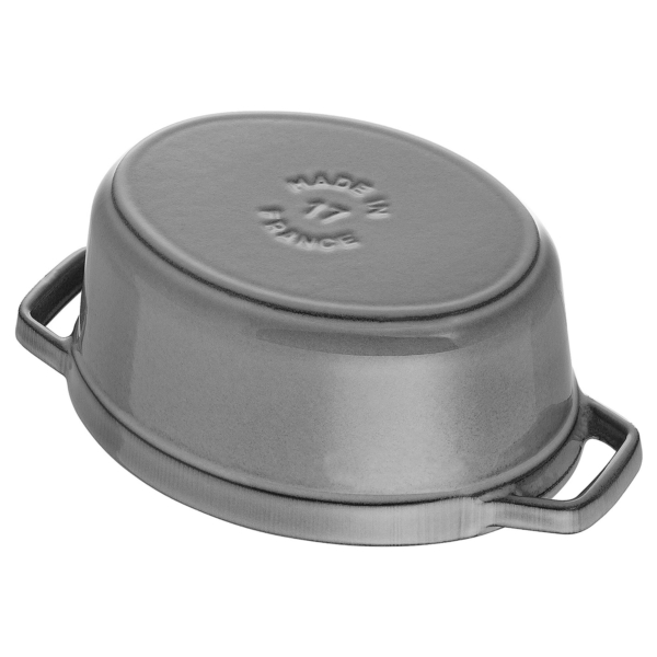 STAUB | LA COCOTTE - Cocotte - Couvercle de porc - ovale - 170mm - Fonte - Gris graphite