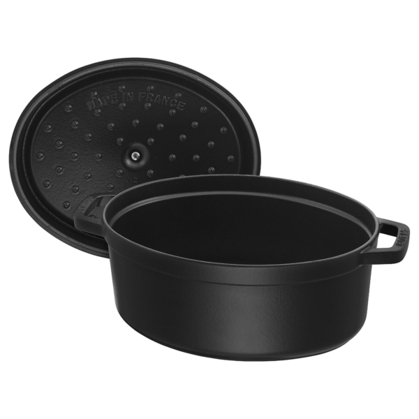 STAUB | LA COCOTTE - Cocotte - ovale - 370mm - Fonte - Noir