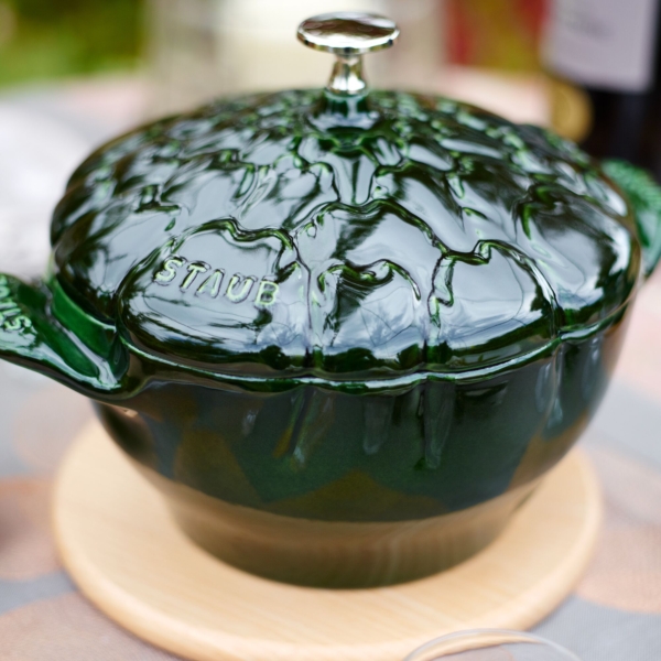 STAUB | LA COCOTTE - Cocotte - Artichaut - 220mm - Fonte - Vert basilic