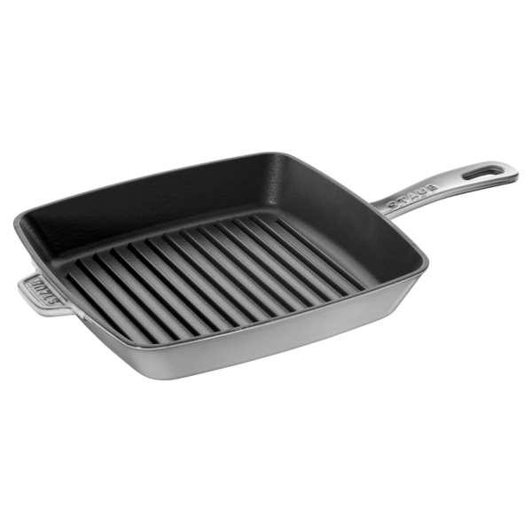 STAUB | GRILL PANS - Gril américain - 260x260mm - Fonte - Gris graphite