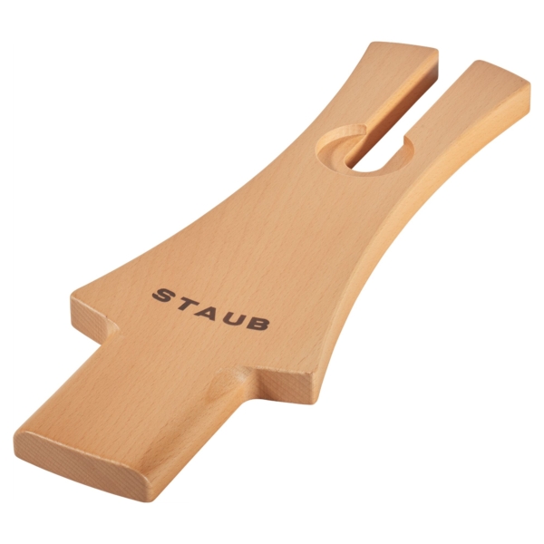 STAUB | Support pour couvercle en bois - 340 mm - Hêtre