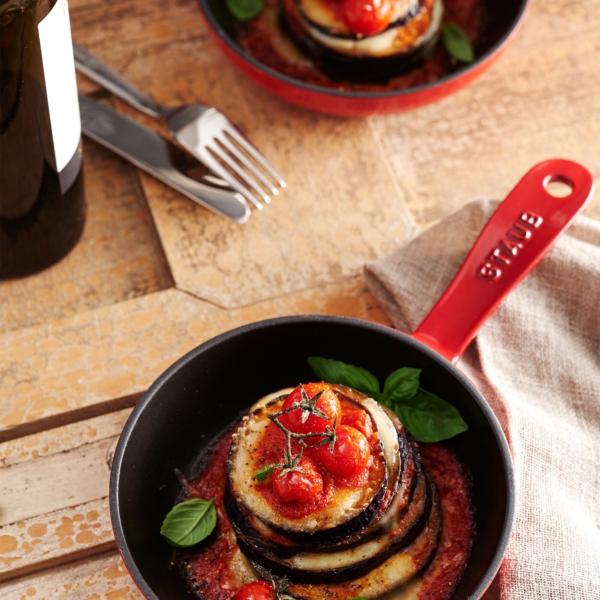 STAUB | PANS - Poêle à frire - Ø 160mm - Fonte - Rouge cerise | ronde