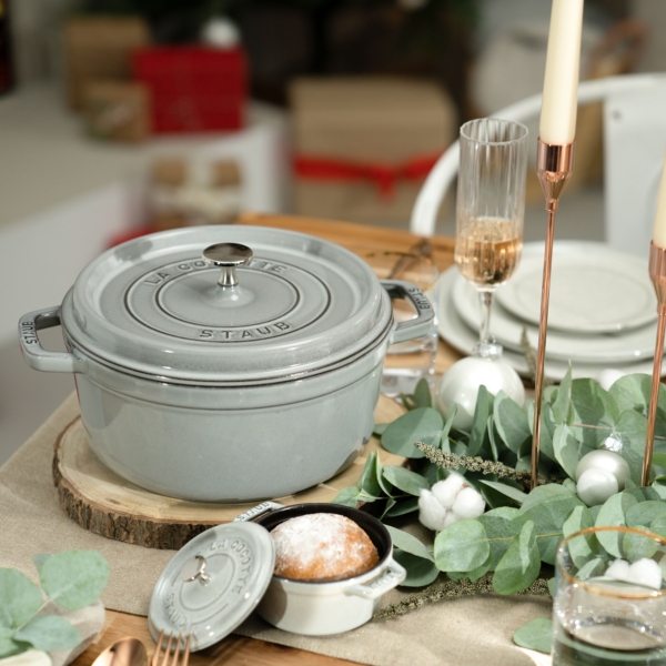 STAUB | LA COCOTTE - Mini Cocotte - Ø 100mm - Fonte - Truffe blanche