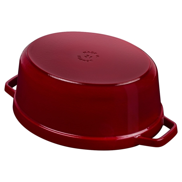 STAUB | LA COCOTTE - Cocotte - ovale - 330mm - Fonte - Grenadine-Rouge