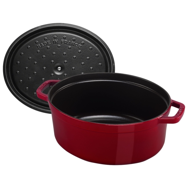 STAUB | LA COCOTTE - Cocotte - ovale - 330mm - Fonte - Grenadine-Rouge