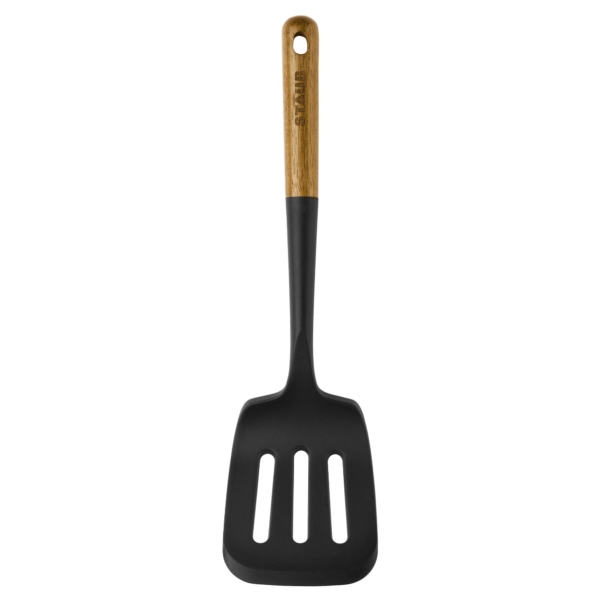 STAUB | Spatule à poêle - 310 mm - Silicone - Noir