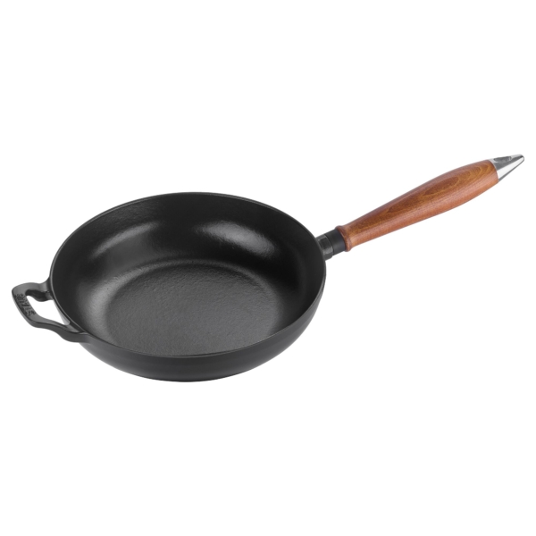 STAUB | PANS - Poêle à frire - Ø 240mm - Fonte - Noir | rond