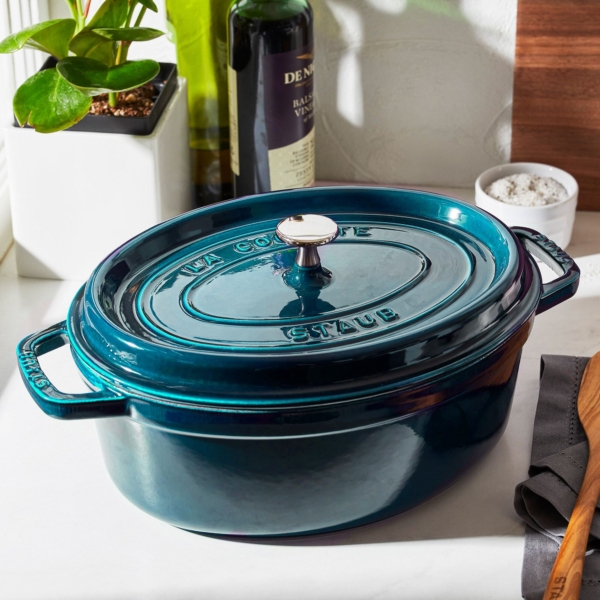 STAUB | LA COCOTTE - Cocotte - ovale - 310mm - Fonte - La-Mer