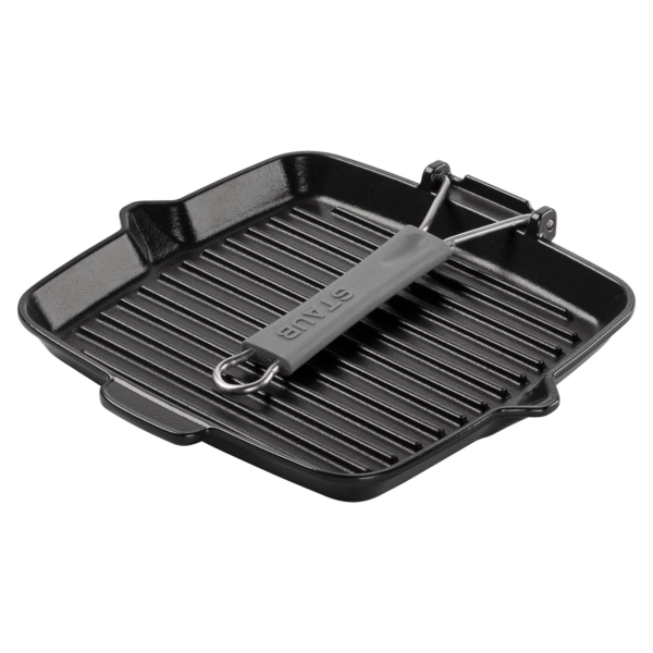 STAUB | GRILL PANS - Poêle à grill - 240x240 mm - Fonte - Noir