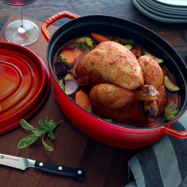 STAUB | LA COCOTTE - Cocotte - ovale - 270mm - Fonte - Rouge cerise