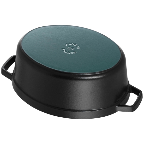 STAUB | LA COCOTTE - Cocotte - ovale - 170mm - Fonte - Noir