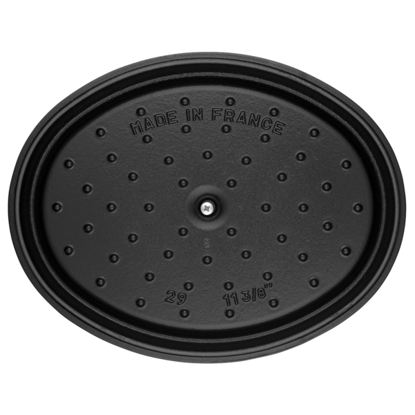 STAUB | LA COCOTTE - Cocotte - ovale - 170mm - Fonte - Noir