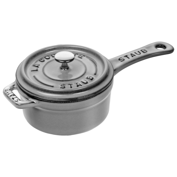 STAUB | SPECIALITIES - Casserole avec poignée - Ø 100 mm - Fonte - Gris Graphite