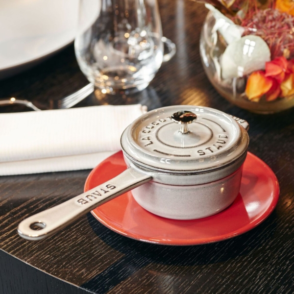 STAUB | SPECIALITIES - Casserole avec poignée - Ø 100 mm - Fonte - Gris Graphite