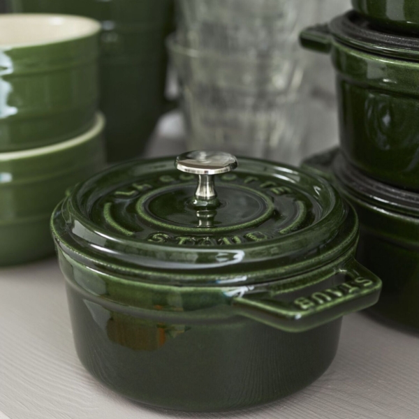 STAUB | LA COCOTTE - Mini Cocotte - Ø 100mm - Fonte - Basilic Vert