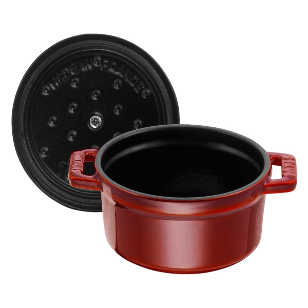 STAUB | LA COCOTTE - Mini cocotte - Ø 100mm - Fonte - Rouge grenadine