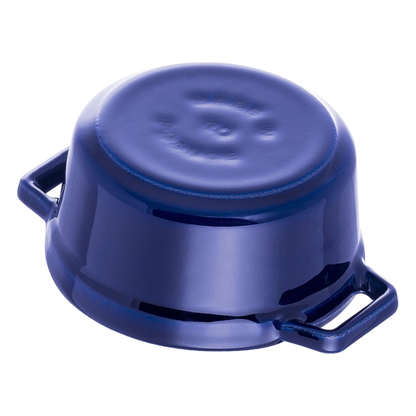 STAUB | LA COCOTTE - Mini Cocotte - Ø 100mm - Fonte - Bleu foncé