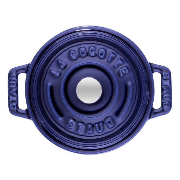 STAUB | LA COCOTTE - Mini Cocotte - Ø 100mm - Fonte - Bleu foncé