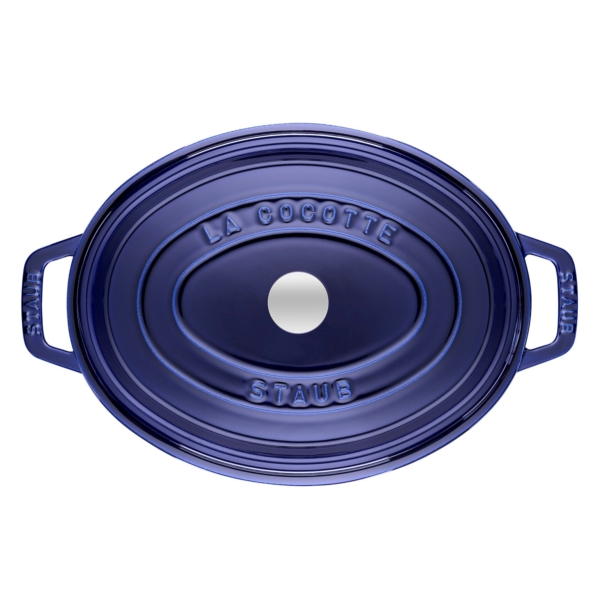 STAUB | LA COCOTTE - Cocotte - ovale - 330mm - Fonte - Bleu foncé