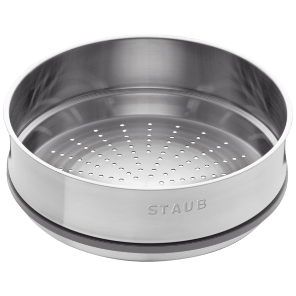 STAUB | LA COCOTTE - Cocotte avec insert vapeur - Ø 240mm - Fonte - Noir