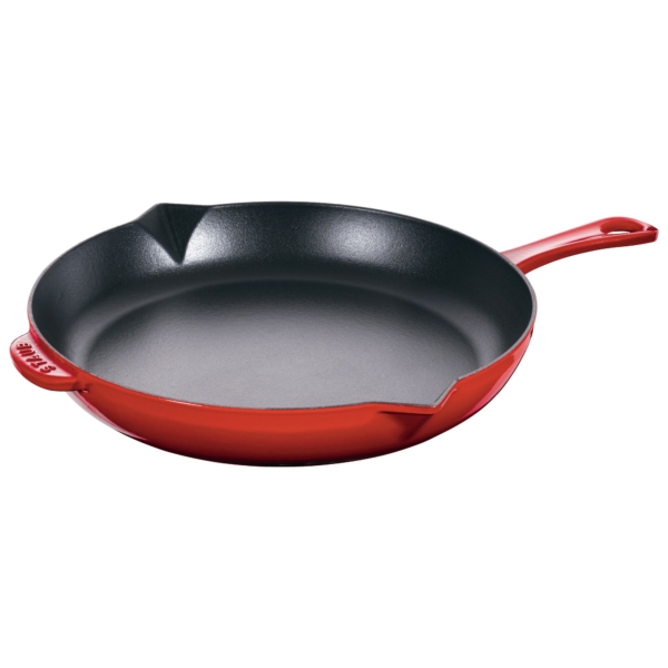 STAUB | PANS - Poêle à frire avec bec verseur - Ø 260 mm - Fonte