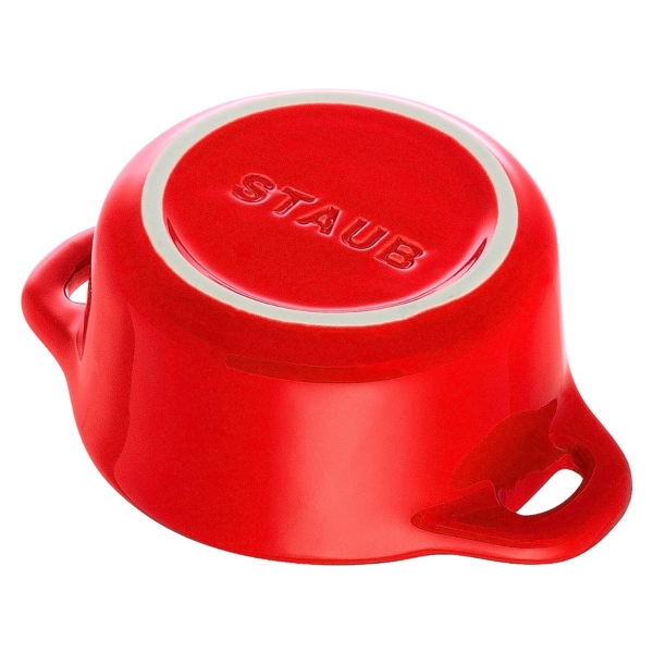 STAUB | CERAMIQUE - Mini Cocotte - Ø 100mm - ronde - Céramique - Rouge cerise