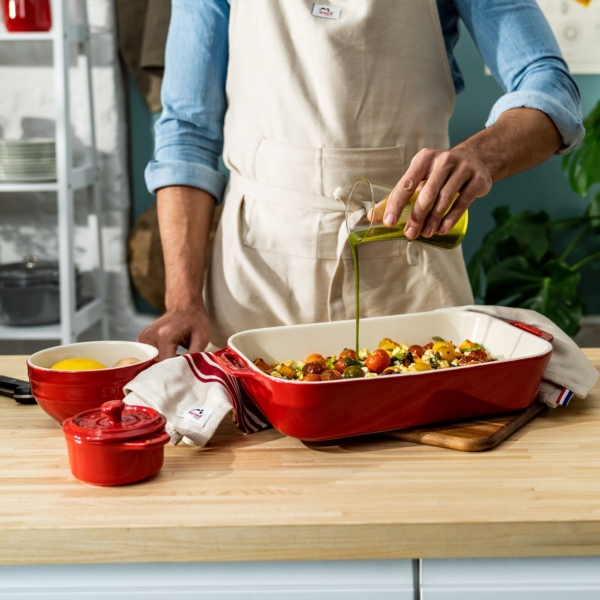 STAUB | CERAMIQUE - Mini Cocotte - Ø 100mm - ronde - Céramique - Rouge cerise