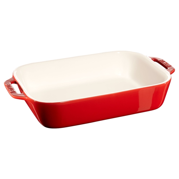 STAUB | CERAMIQUE - Plat à four - 270x200mm - Céramique - Rouge cerise