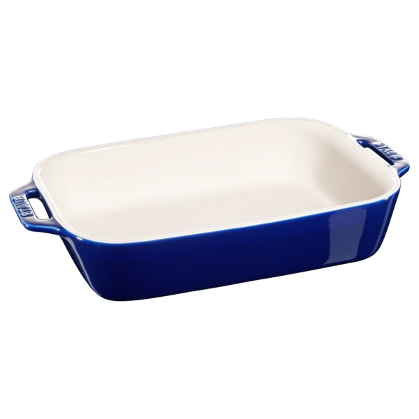 STAUB | CERAMIQUE - Plat à four - 270x200mm - Céramique - Bleu foncé