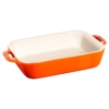 STAUB | CERAMIQUE - Plat à four - 140x110mm - Céramique - Orange