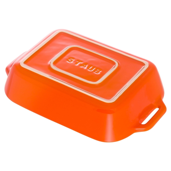 STAUB | CERAMIQUE - Plat à four - 140x110mm - Céramique - Orange