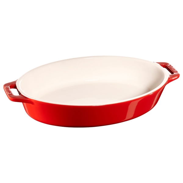 STAUB | CERAMIQUE - Plat à four - 230mm - Céramique - Rouge cerise