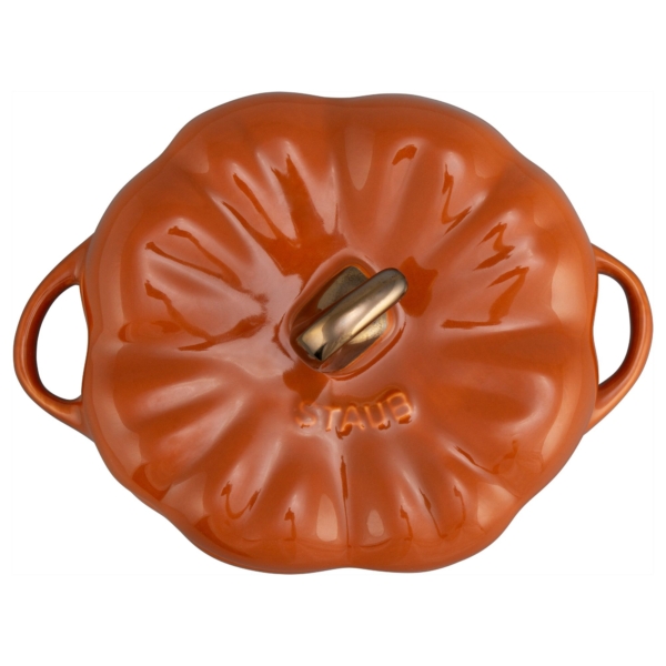 STAUB | CERAMIQUE - Cocotte - Forme Potiron - Ø 120mm - Céramique - Cannelle