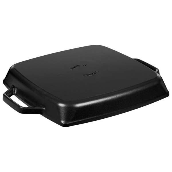 STAUB | GRILL PANS - Poêle à griller - 280x280mm - Fonte - Noir