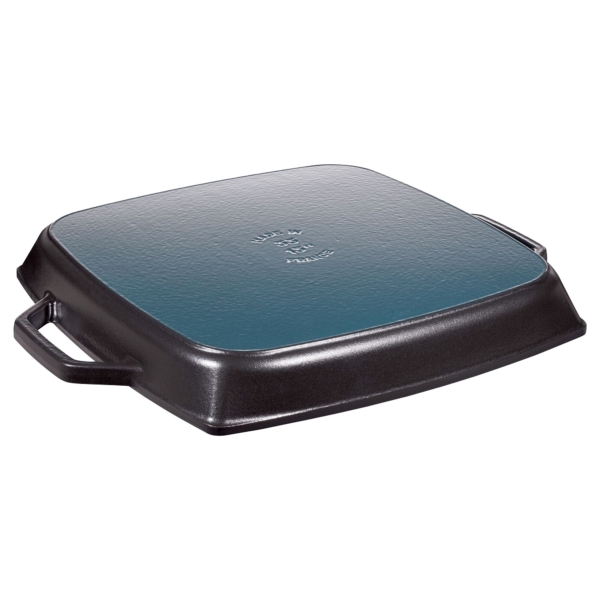 STAUB | GRILL PANS - Poêle à griller - 330x330mm - Fonte - Noir