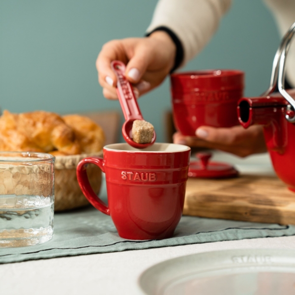 STAUB | CERAMIQUE - Sucrier - Ø 90mm - Céramique - Rouge cerise