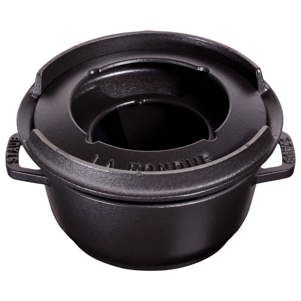 STAUB | SPECIALITIES - Set à Fondue - Ø 160mm - Fonte - Noir