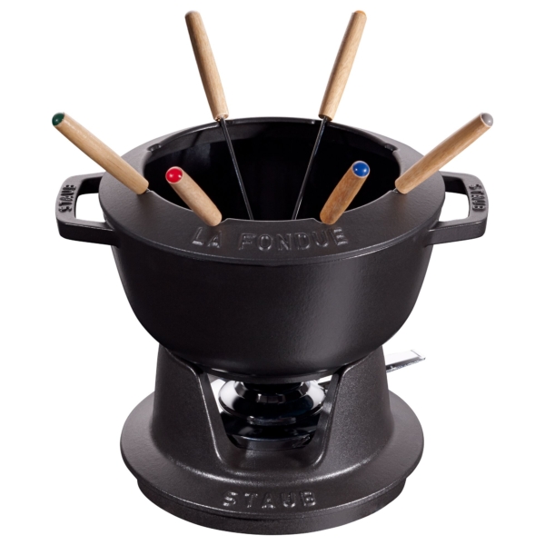 STAUB | SPECIALITIES - Set à Fondue - Ø 200mm - Fonte - Noir