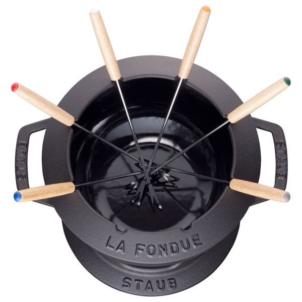 STAUB | SPECIALITIES - Set à Fondue - Ø 200mm - Fonte - Noir