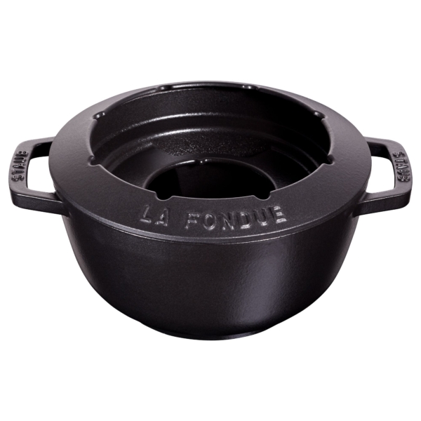 STAUB | SPECIALITIES - Set à Fondue - Ø 200mm - Fonte - Noir