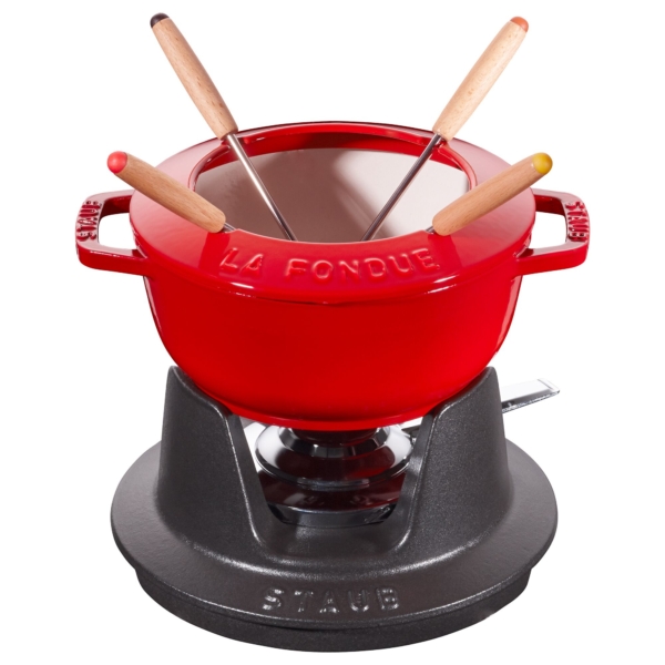 STAUB | SPECIALITIES - Set à Fondue - Ø 160mm - Fonte - Rouge Cerise