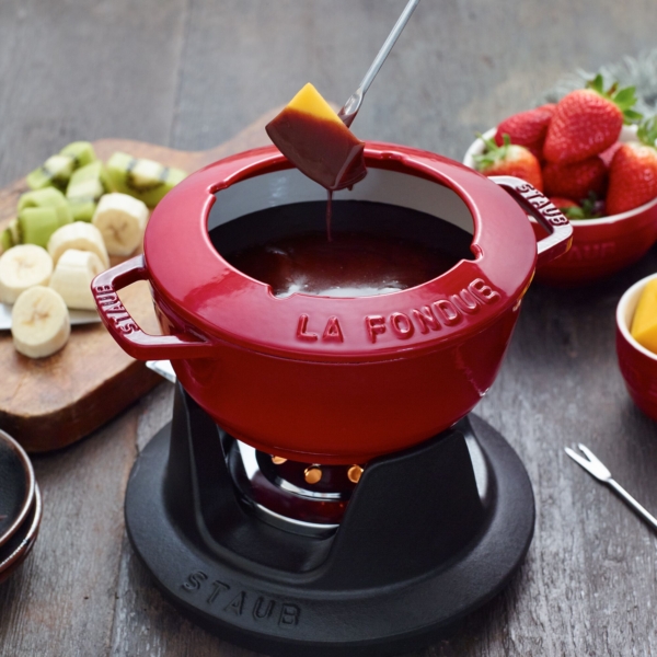 STAUB | SPECIALITIES - Set à Fondue - Ø 160mm - Fonte - Rouge Cerise