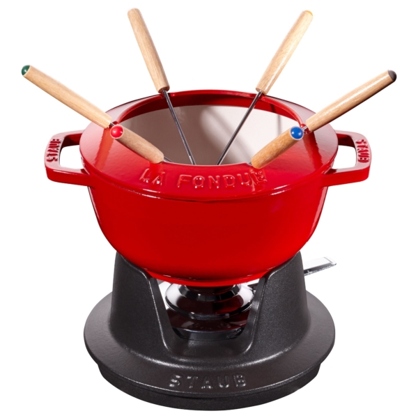 STAUB | SPECIALITIES - Set à Fondue - Ø 180mm - Fonte - Rouge Cerise