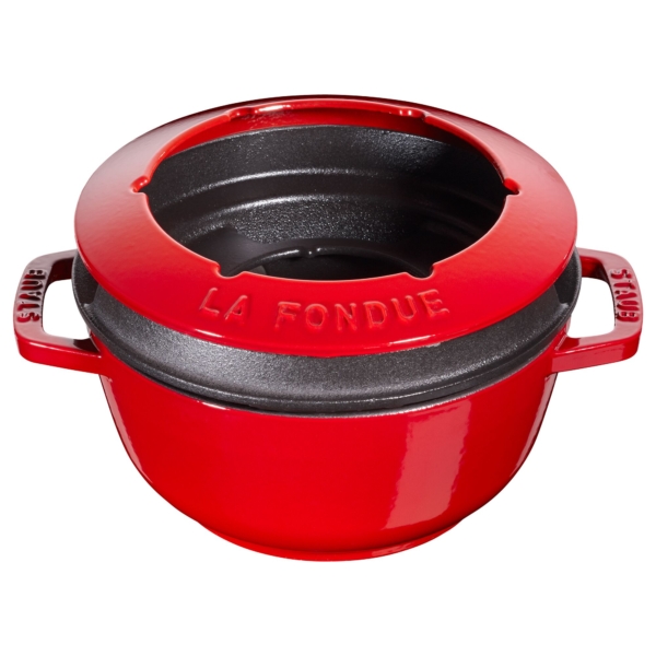 STAUB | SPECIALITIES - Set à Fondue - Ø 180mm - Fonte - Rouge Cerise