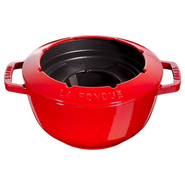 STAUB | SPECIALITIES - Set à Fondue - Ø 200mm - Fonte - Rouge Cerise