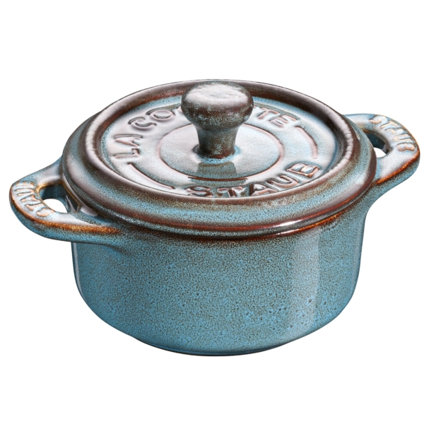 STAUB | CERAMIQUE - Mini Cocotte - Ø 100mm - ronde - Céramique - Cuivre antique