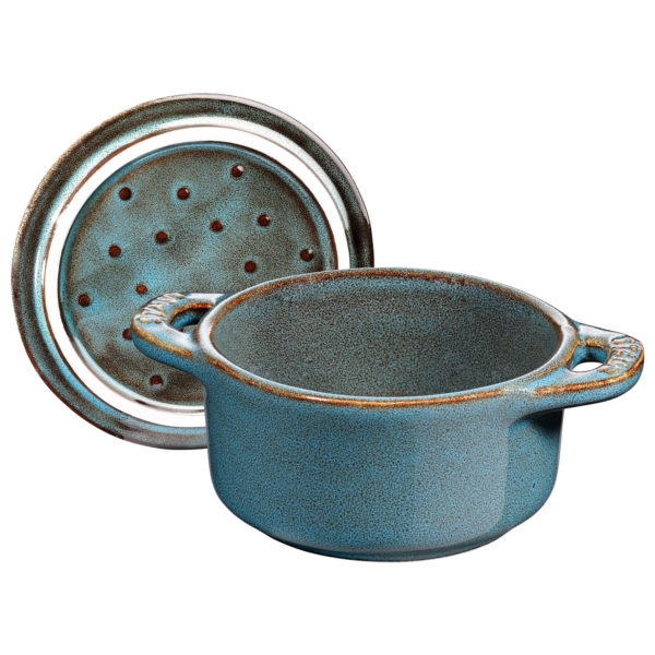 STAUB | CERAMIQUE - Mini Cocotte - Ø 100mm - ronde - Céramique - Cuivre antique