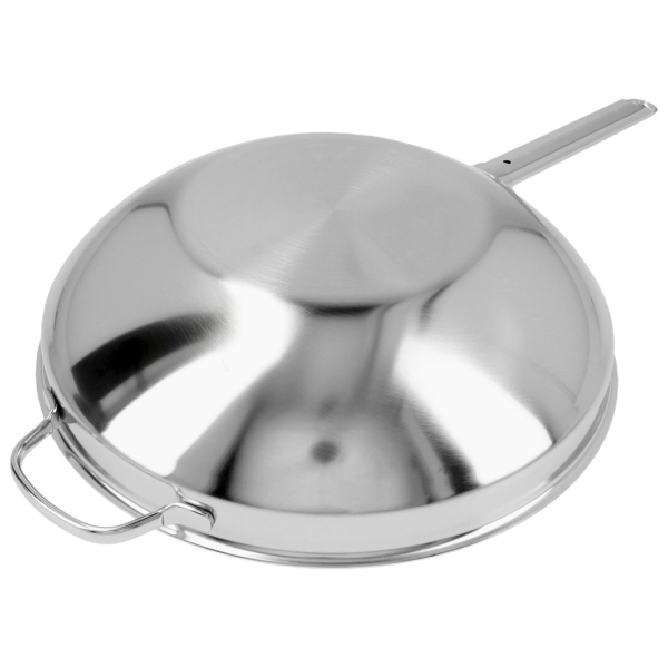 DEMEYERE | APOLLO 7 - Wok à fond plat - Ø 360 mm - Acier inoxydable