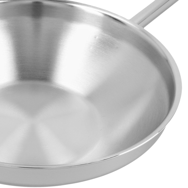 DEMEYERE | APOLLO 7 - Wok à fond plat - Ø 360 mm - Acier inoxydable