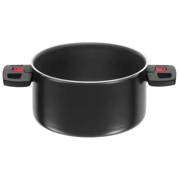 BALLARINI | CLICK & COOK - Casserole - Ø 200 mm - Aluminium - Noir